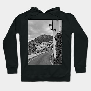 Positano black and white Hoodie